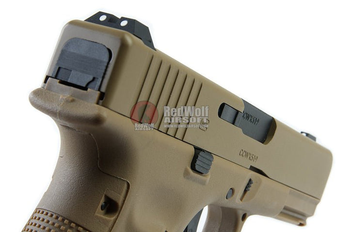Umarex Glock 19X CO2 Airsoft Pistol (Fixed Slide)(Wingun G19X) - 6mm Version - Bang Bang Airsoft
