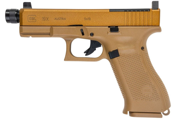 Umarex Glock 19x MOS GBB Airsoft Pistol (CNC Steel Version) - by SRC - Bang Bang Airsoft