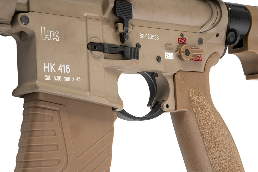 Umarex HK416A5 GBB Airsoft Rifle (Steel Bolt Version, by GHK) - Tan - Bang Bang Airsoft