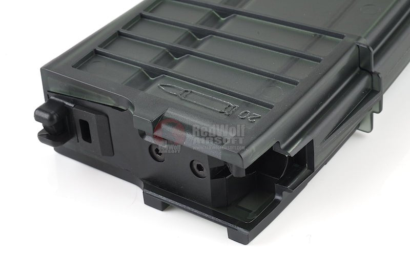 Umarex HK417 Airsoft Green Gas Magazine (20 rounds, by VFC) - Black - Bang Bang Airsoft