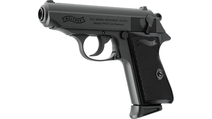Umarex Walther PPK/S GBB Airsoft Pistol - Black (by VFC) - Bang Bang Airsoft