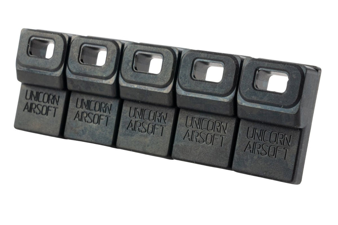 Unicorn Airsoft VFC M4 GBBR Series Magazine Gasket (5pcs/set) - BK - Bang Bang Airsoft