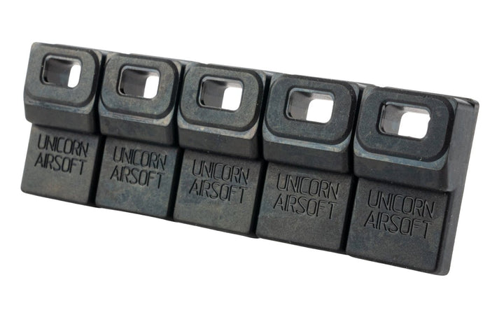 Unicorn Airsoft VFC M4 GBBR Series Magazine Gasket (5pcs/set) - BK - Bang Bang Airsoft