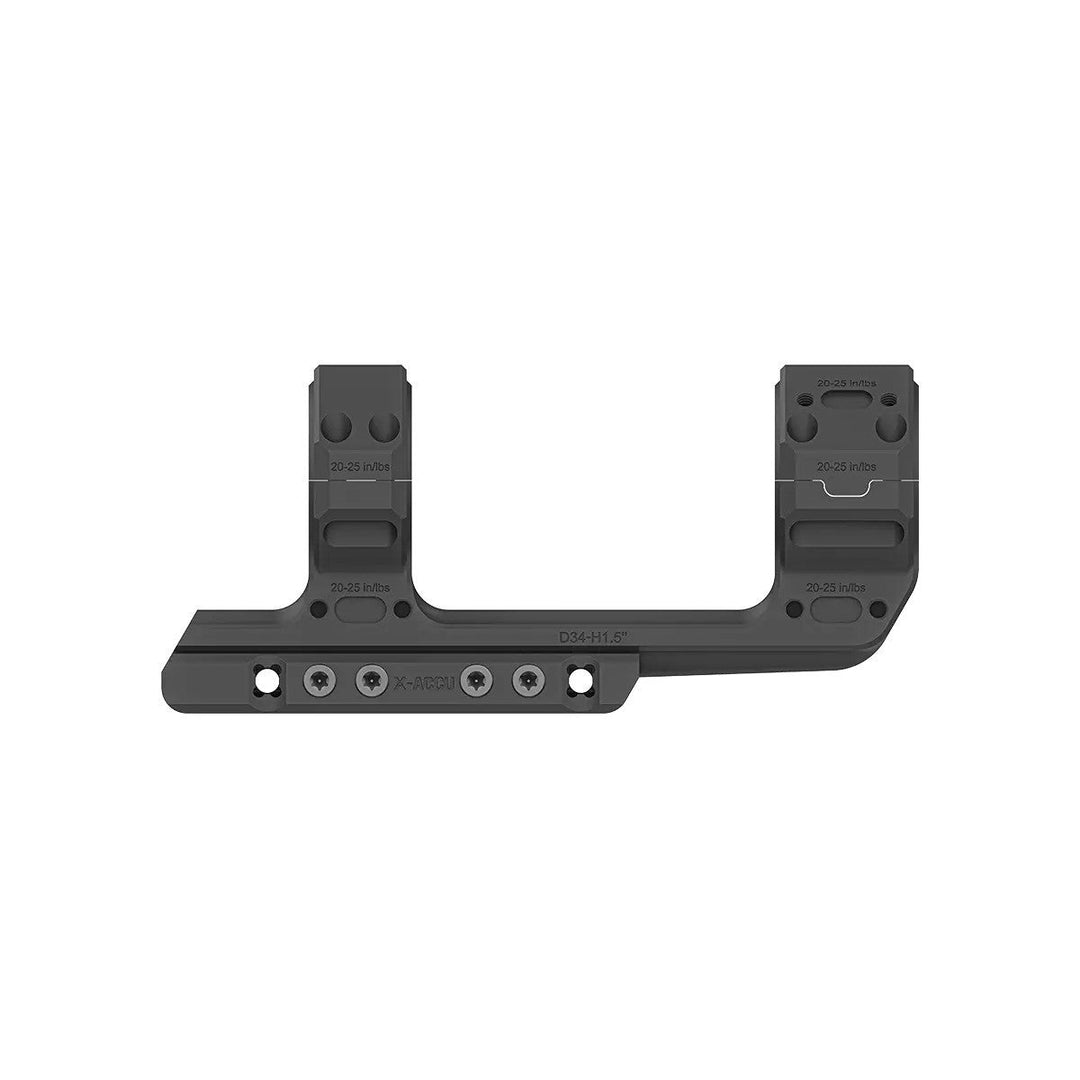 Vector Optics 34mm X - MOD 1.5'' One Piece Extended Picatinny Mount - Bang Bang Airsoft