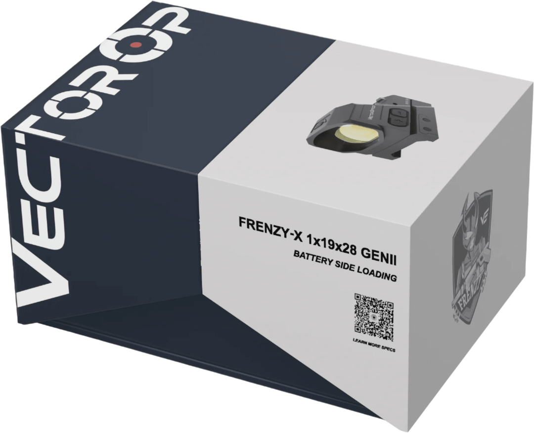 Vector Optics Frenzy - X Gen II 1x19x28 MICRO Red Dot Sight (2024) - Bang Bang Airsoft