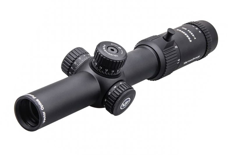 Vector Optics GenII Forester 1 - 5x24 RifleScope - Black - Bang Bang Airsoft