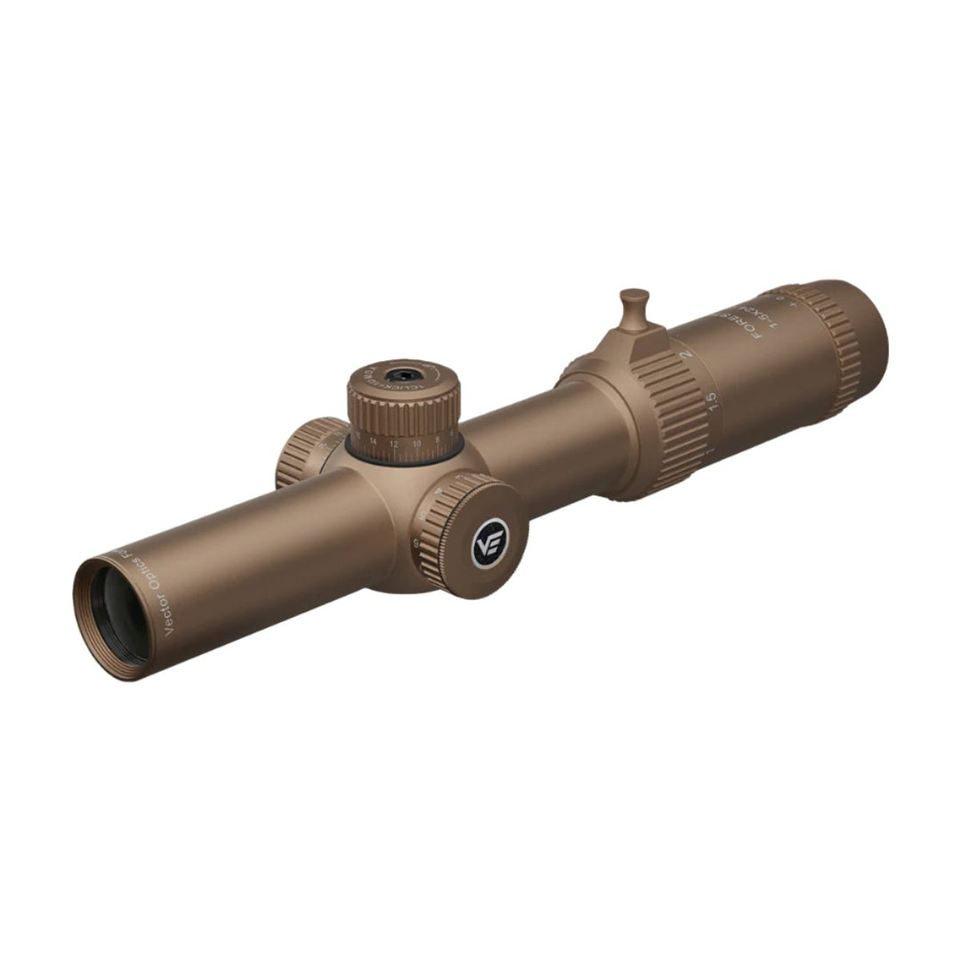 Vector Optics GenII Forester 1 - 5x24 RifleScope - Coyote Brown - Bang Bang Airsoft