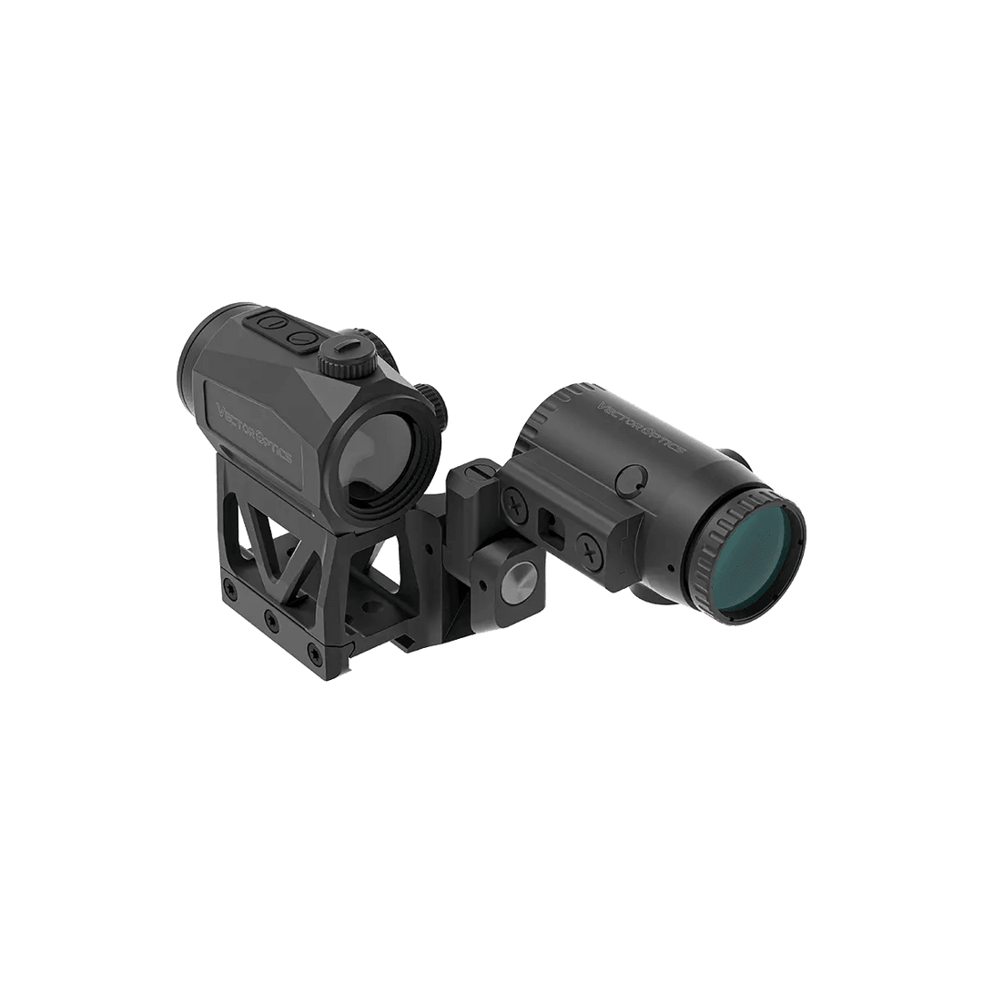 Vector Optics Scrapper 1x25 MRT Red Dot & Paragon 3x Magnifier Kit Piece Picatinny Mount - Bang Bang Airsoft
