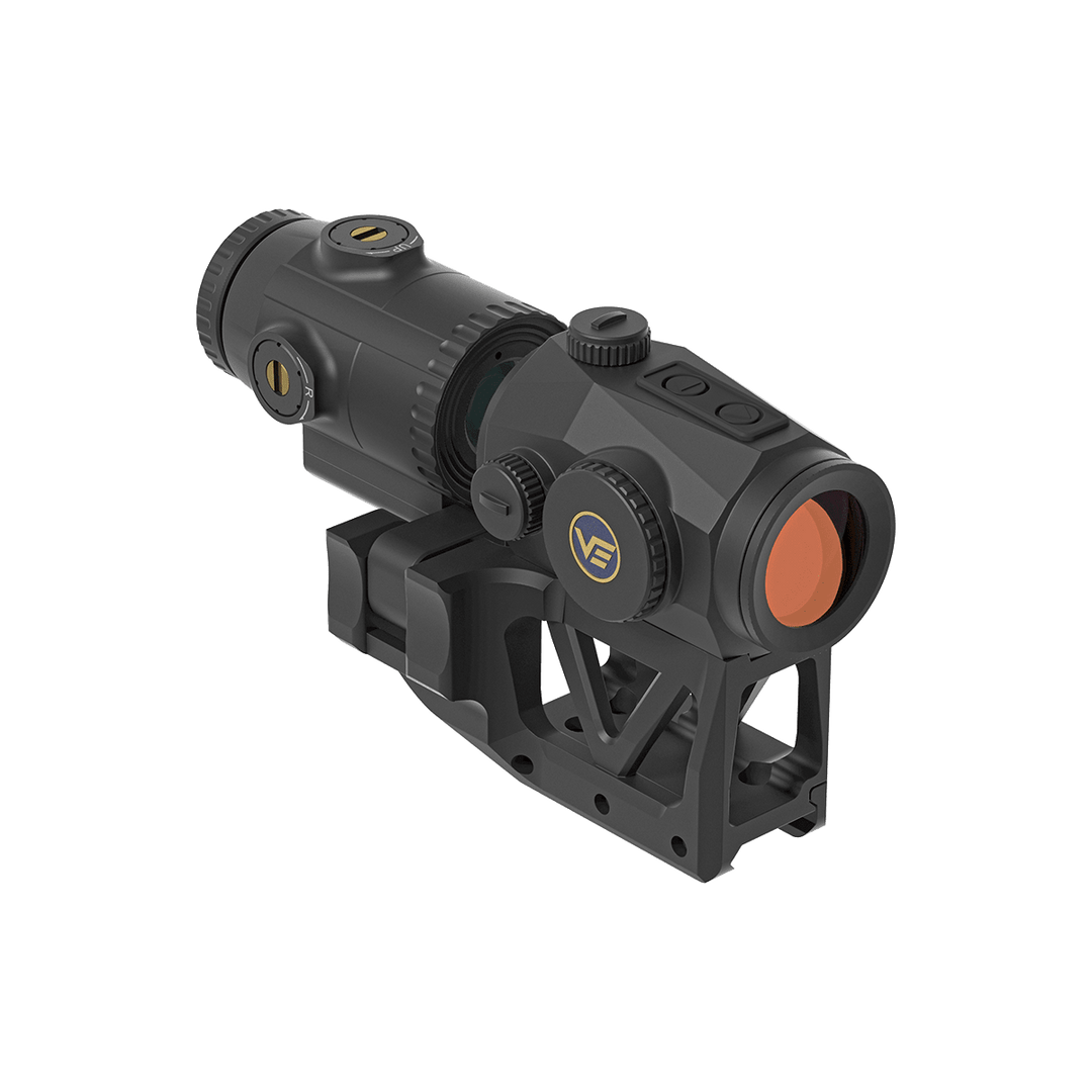 Vector Optics Scrapper 1x25 MRT Red Dot & Paragon 3x Magnifier Kit Piece Picatinny Mount - Bang Bang Airsoft