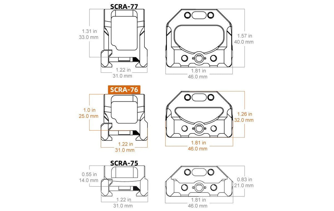 Vector Optics VAS™ Red Dot Sight Picatinny Medium Riser Mount - Bang Bang Airsoft