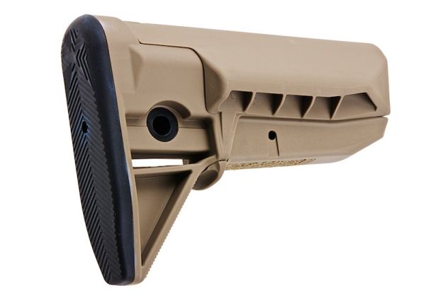 VFC BCM MOD0 Stock for AEG / GBBR - TAN - Bang Bang Airsoft