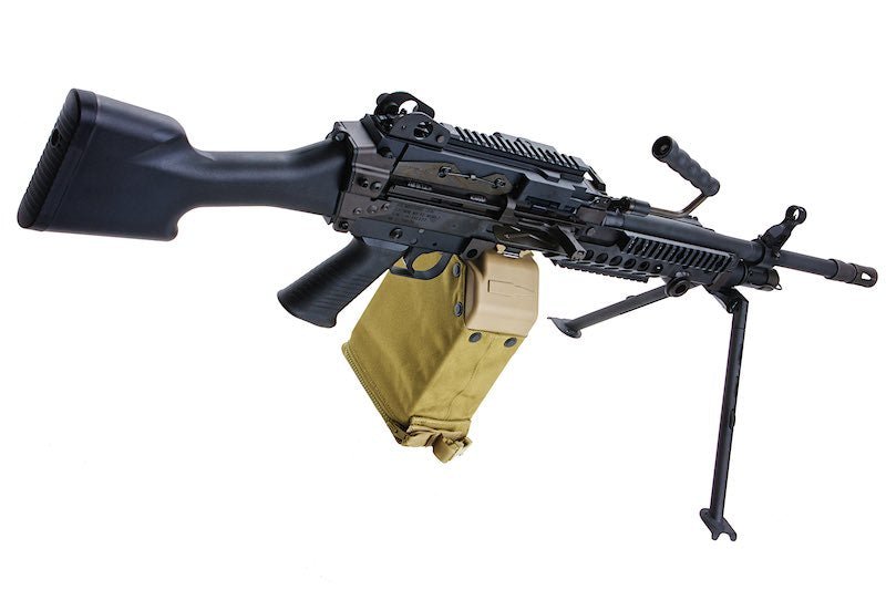 VFC FN MK48 MOD 1 Airsoft AEG Machine Gun - Black - Bang Bang Airsoft