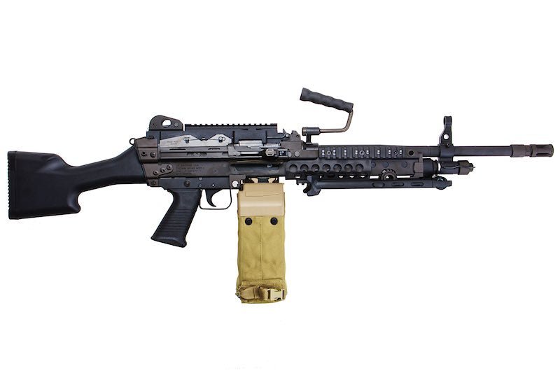VFC FN MK48 MOD 1 Airsoft AEG Machine Gun - Black - Bang Bang Airsoft