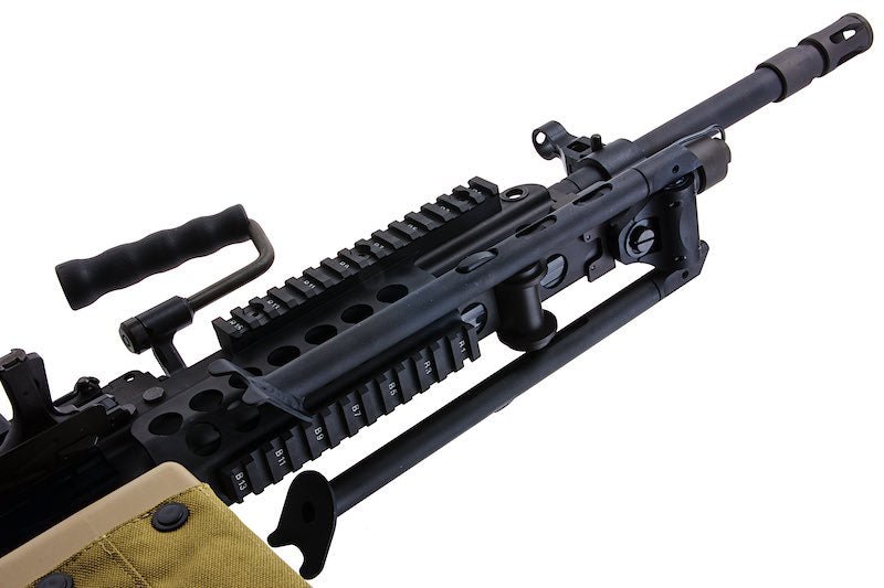 VFC FN MK48 MOD 1 Airsoft AEG Machine Gun - Black - Bang Bang Airsoft