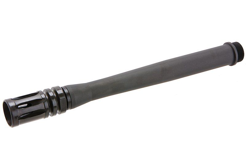 VFC M249 GBB Airsoft Extend Outer Barrel - Black - Bang Bang Airsoft