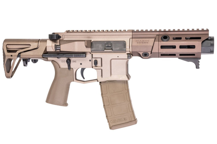 VFC MAXIM Defense PDX SBR Airsoft GBB Rifle - TAN - Bang Bang Airsoft