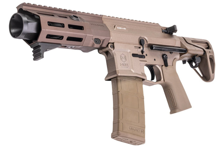 VFC MAXIM Defense PDX SBR Airsoft GBB Rifle - TAN - Bang Bang Airsoft
