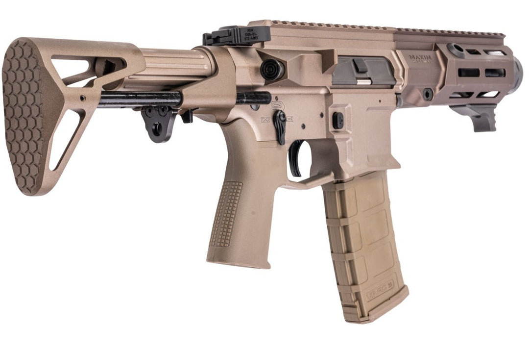 VFC MAXIM Defense PDX SBR Airsoft GBB Rifle - TAN - Bang Bang Airsoft