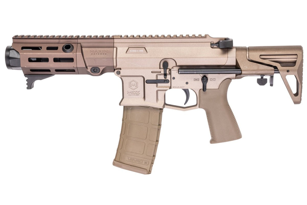VFC MAXIM Defense PDX SBR Airsoft GBB Rifle - TAN - Bang Bang Airsoft