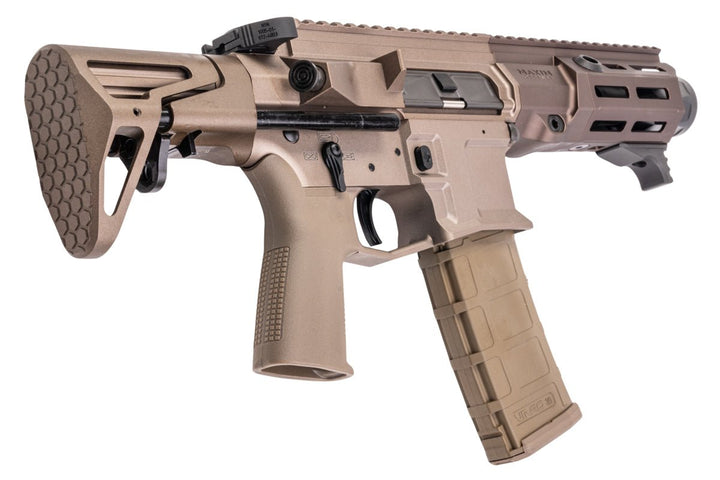 VFC MAXIM Defense PDX SBR Airsoft GBB Rifle - TAN - Bang Bang Airsoft