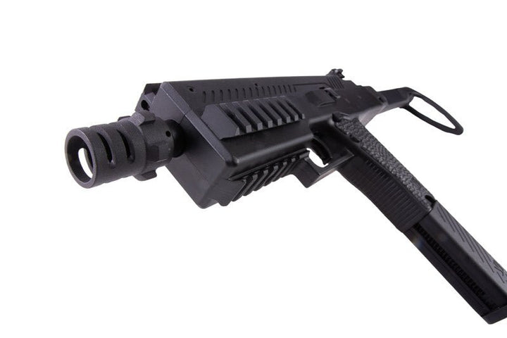Vorsk VMP - 1 GBB SMG with 2 Magazines & Suppressor - Black - Bang Bang Airsoft