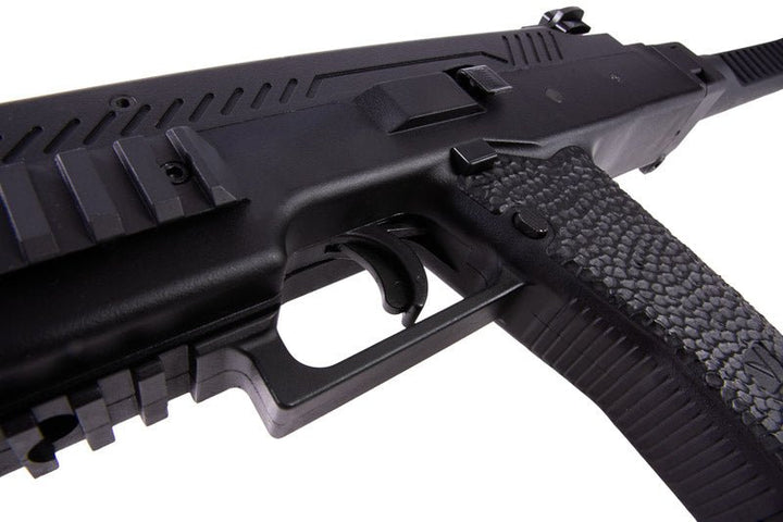 Vorsk VMP - 1 GBB SMG with 2 Magazines & Suppressor - Black - Bang Bang Airsoft