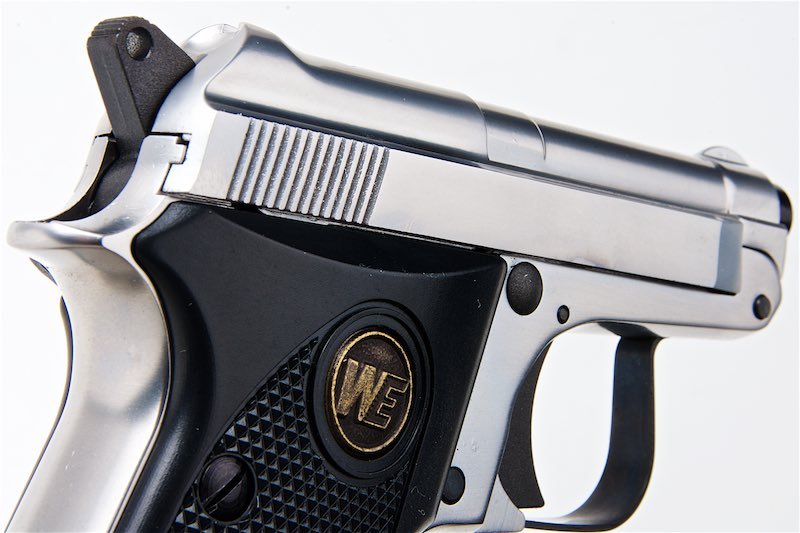 WE 950 GBB Airsoft Pistol - Silver - Bang Bang Airsoft