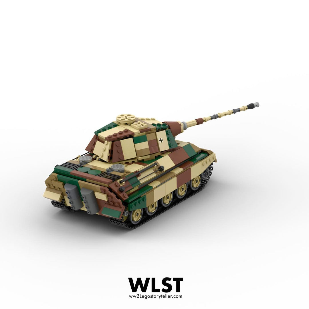 WLST Königstiger (Tiger II) Brick Model Set - Bang Bang Airsoft
