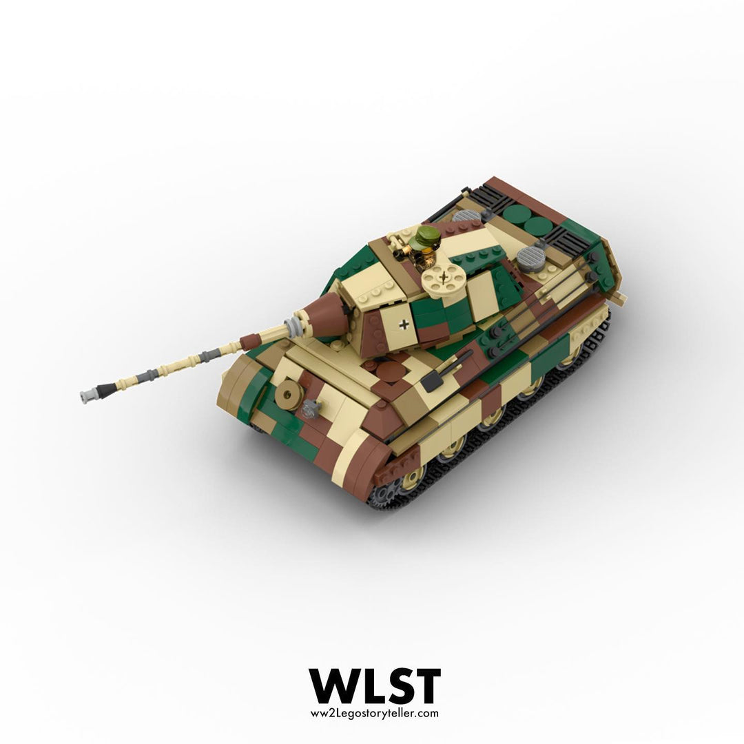 WLST Königstiger (Tiger II) Brick Model Set - Bang Bang Airsoft