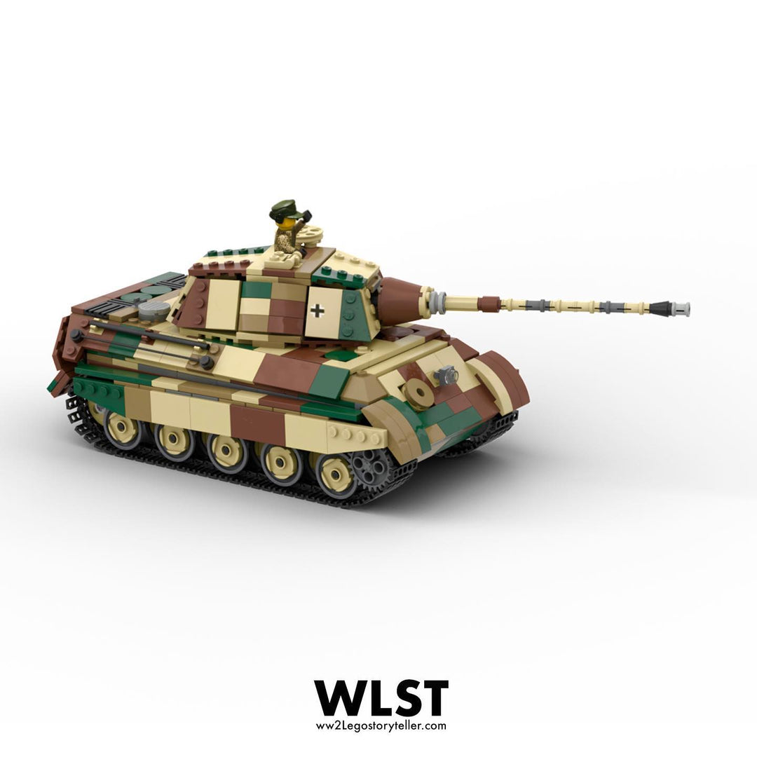 WLST Königstiger (Tiger II) Brick Model Set - Bang Bang Airsoft