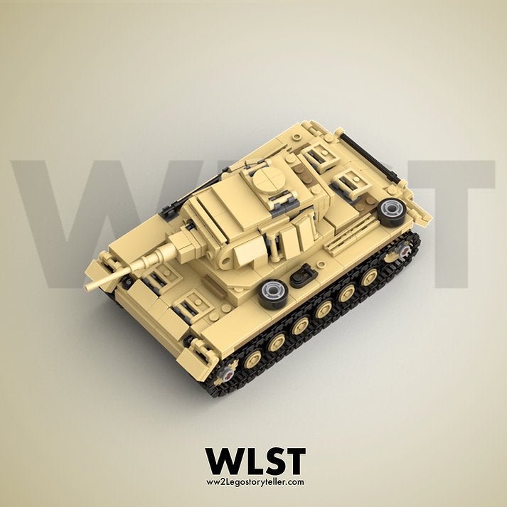 WLST PANZER 3 Ausf.J Afrika Korps. Brick Model Set - Bang Bang Airsoft