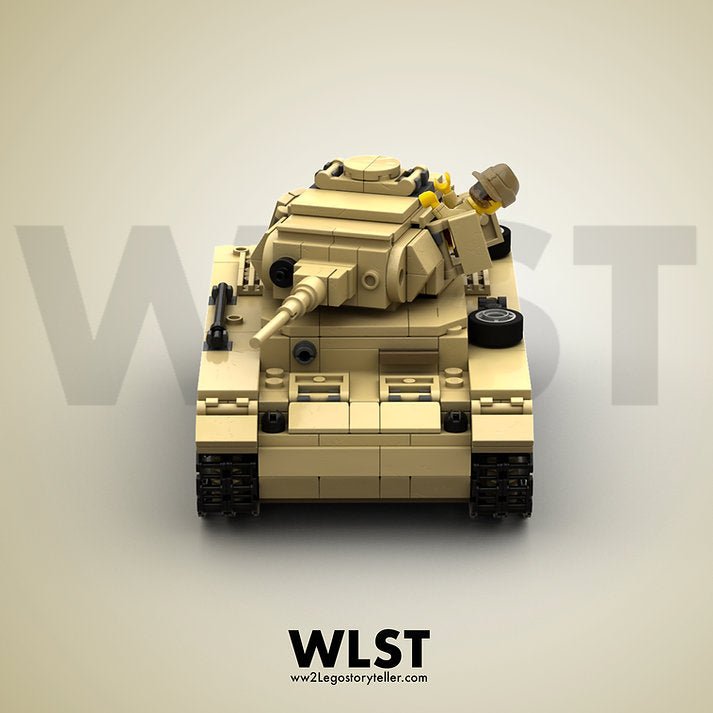 WLST PANZER 3 Ausf.J Afrika Korps. Brick Model Set - Bang Bang Airsoft