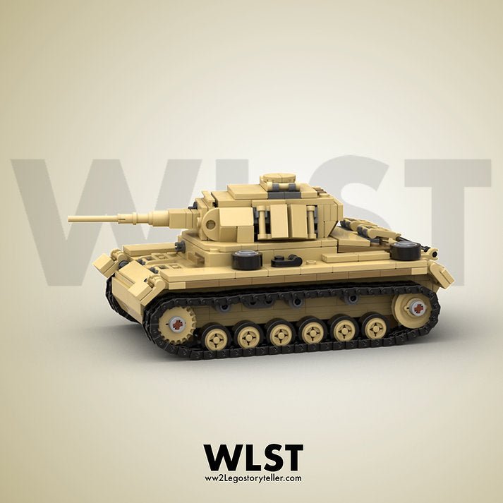 WLST PANZER 3 Ausf.J Afrika Korps. Brick Model Set - Bang Bang Airsoft