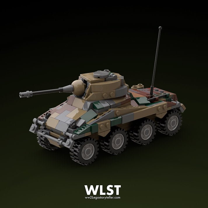 WLST Sd.Kfz 234/2 PUMA Brick Model Set - Bang Bang Airsoft