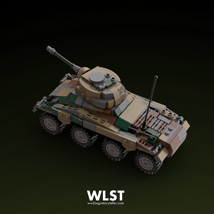 WLST Sd.Kfz 234/2 PUMA Brick Model Set - Bang Bang Airsoft