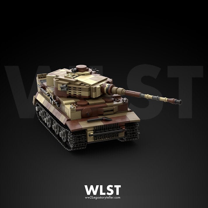WLST Tiger (Panzer VI Ausf.E) 1944 Brick Model Set - Bang Bang Airsoft