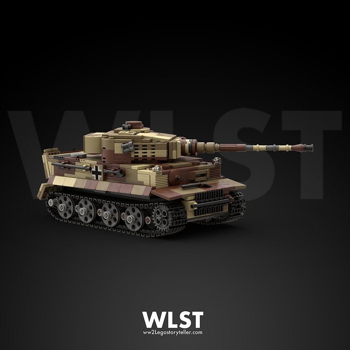 WLST Tiger (Panzer VI Ausf.E) 1944 Brick Model Set - Bang Bang Airsoft