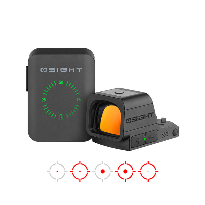 Osight XR Enclosed Multi-Reticle Red Dot Sight