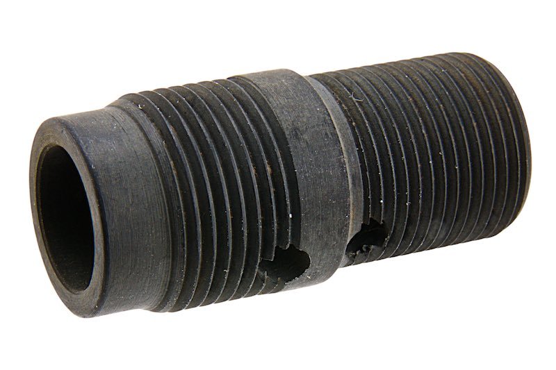 Z - Parts Flash Hider Adapter for Z - Parts Outer Barrels (1/2 inch CW, Steel, Black) - Bang Bang Airsoft