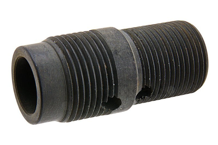 Z - Parts Flash Hider Adapter for Z - Parts Outer Barrels (1/2 inch CW, Steel, Black) - Bang Bang Airsoft