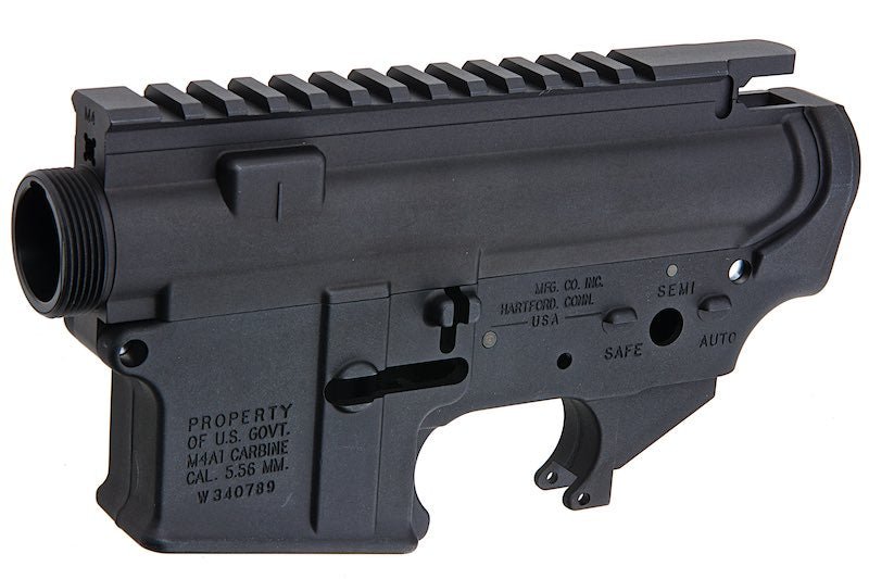 Z - Parts Tokyo Marui M4 MWS Forged Receiver Set - Black (CNC) - Bang Bang Airsoft