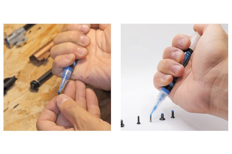 4UANTUM LOCK Thread Adhesive Pen (Removable) - Blue - Bang Bang Airsoft