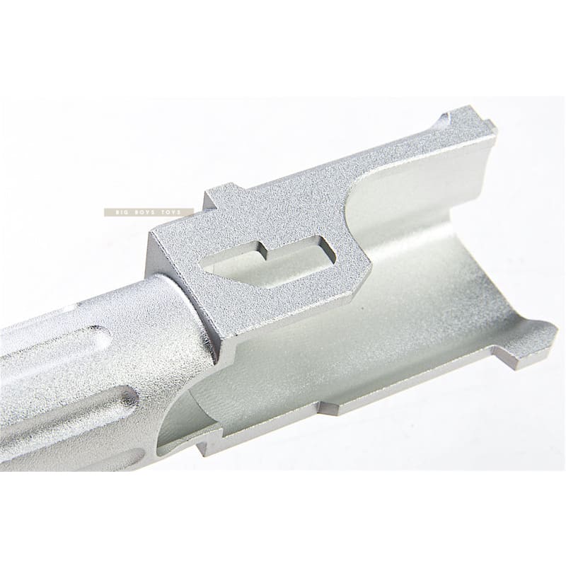 5KU 9INE Threaded Barrel (14mm CCW) for Tokyo Marui G19 GBB - Silver - Bang Bang Airsoft
