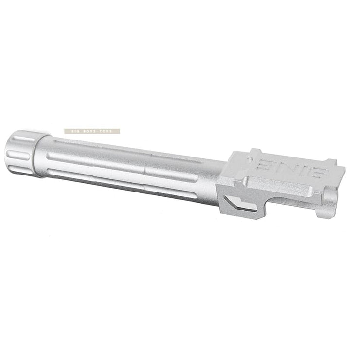5KU 9INE Threaded Barrel (14mm CCW) for Tokyo Marui G19 GBB - Silver - Bang Bang Airsoft