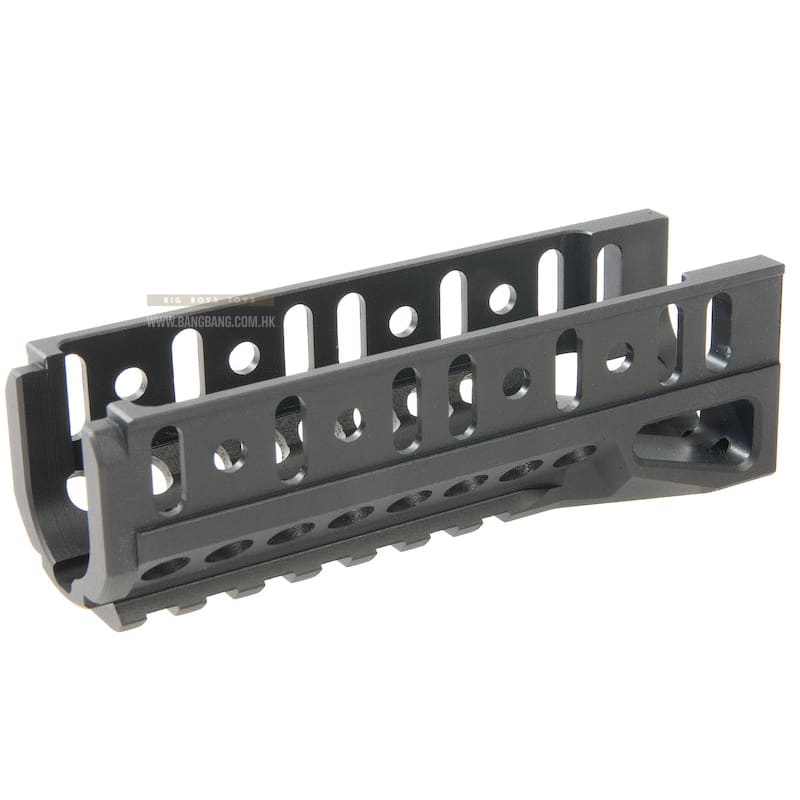 5KU B - 11U Railed Handguard for LCT / GHK AKS74U - Black *** - Bang Bang Airsoft