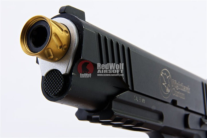 5KU Knurled Thread Protector - 14mm CCW - Gold - Bang Bang Airsoft