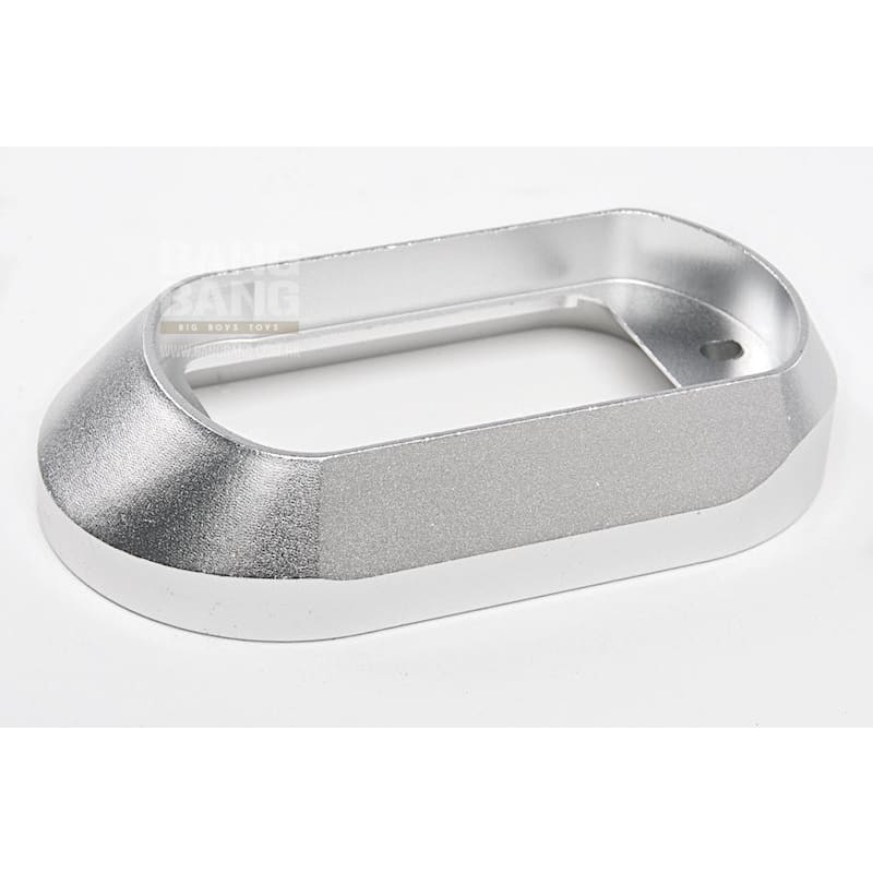 5KU Magwell (Aluminum) for Tokyo Marui G17 / 18C - Silver - Bang Bang Airsoft