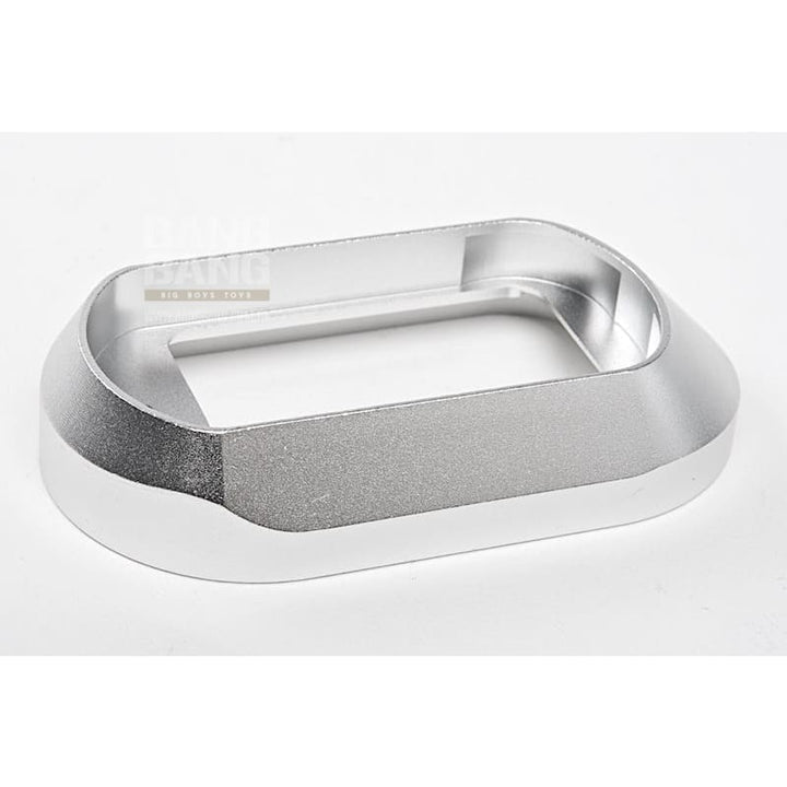 5KU Magwell (Aluminum) for Tokyo Marui G17 / 18C - Silver - Bang Bang Airsoft