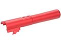 5KU Tokyo Marui Hi Capa 4.3 GBB Airsoft Outer Barrel (Aluminum) - Red - Bang Bang Airsoft