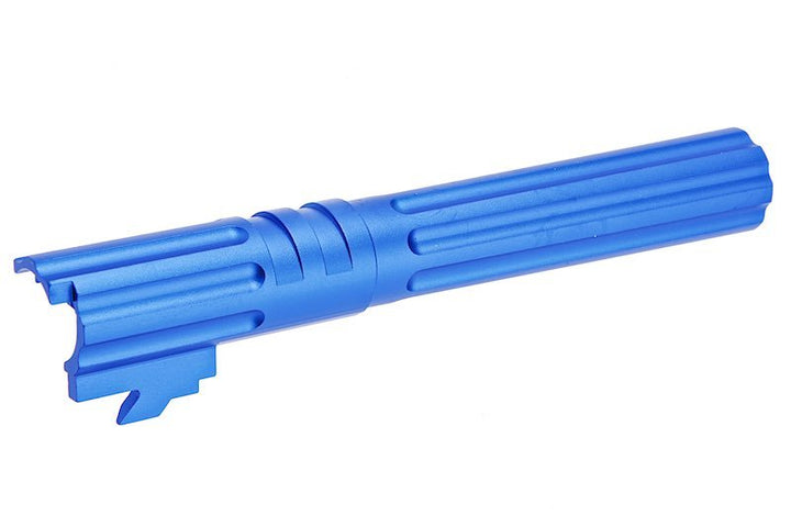 5KU Tokyo Marui Hi Capa 5.1 GBB Outer Barrel (Type 1, M11CW, Aluminum, Blue) - Bang Bang Airsoft